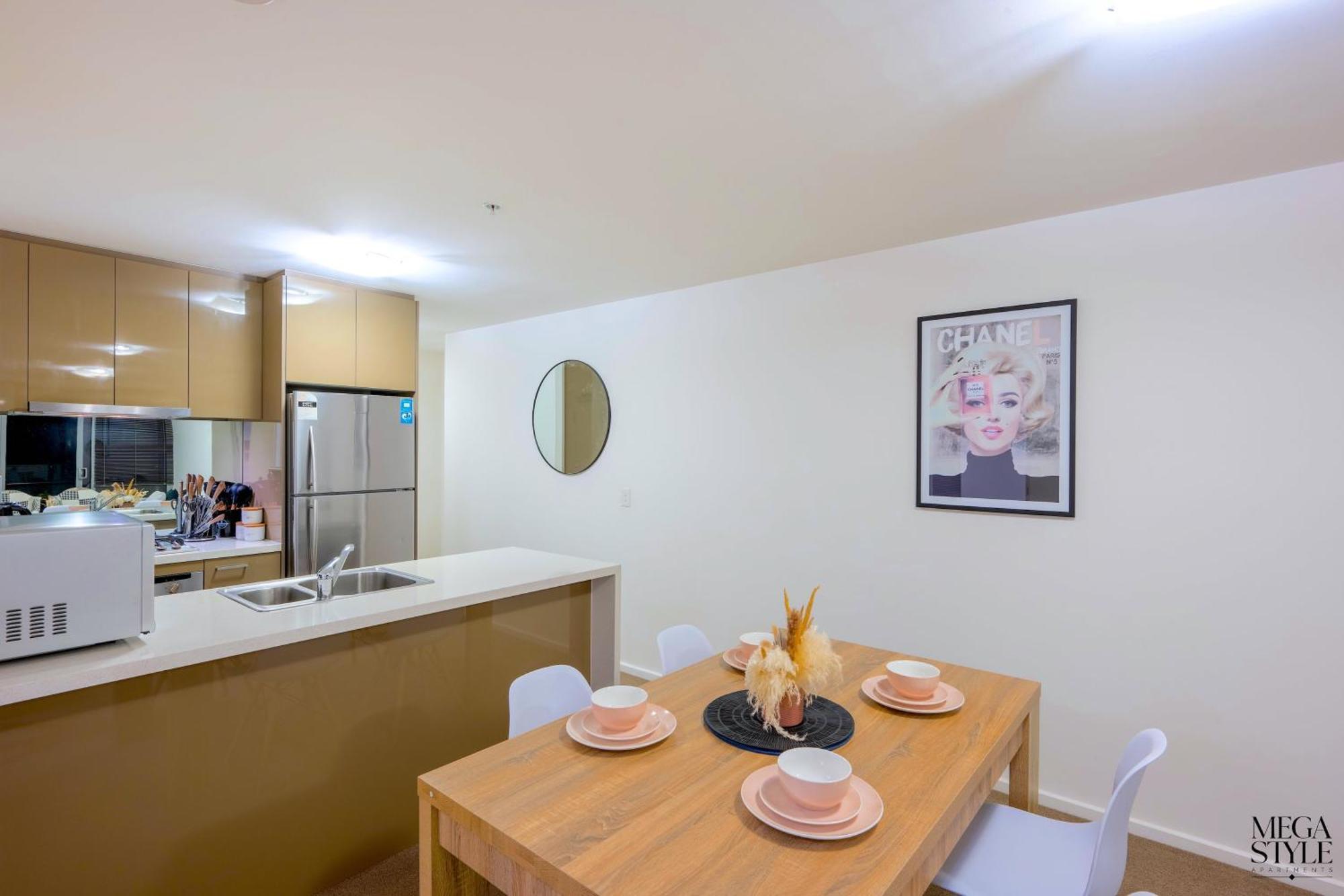 Mega Style Apartments Mainpoint Melbourne Quarto foto