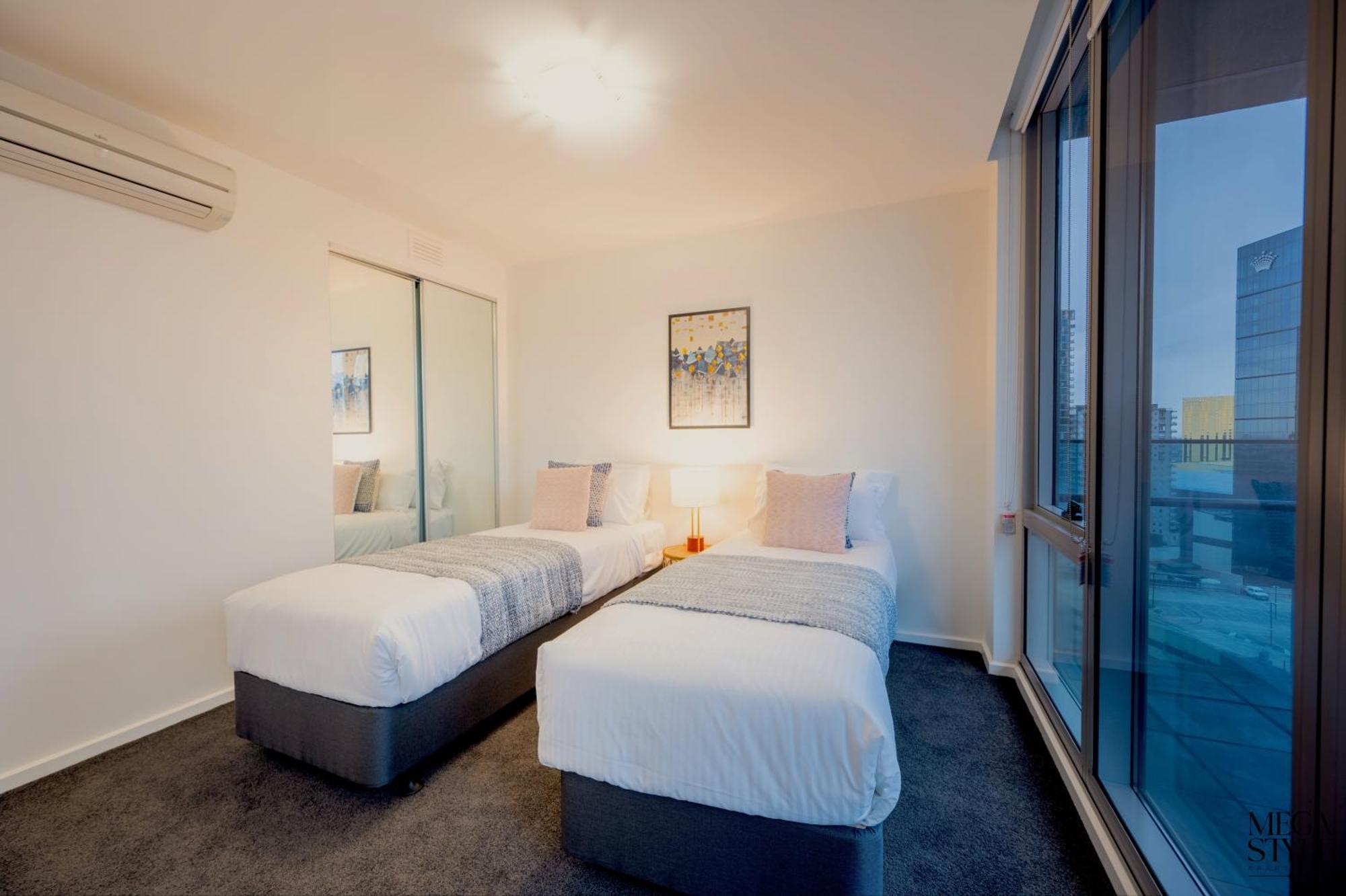 Mega Style Apartments Mainpoint Melbourne Quarto foto