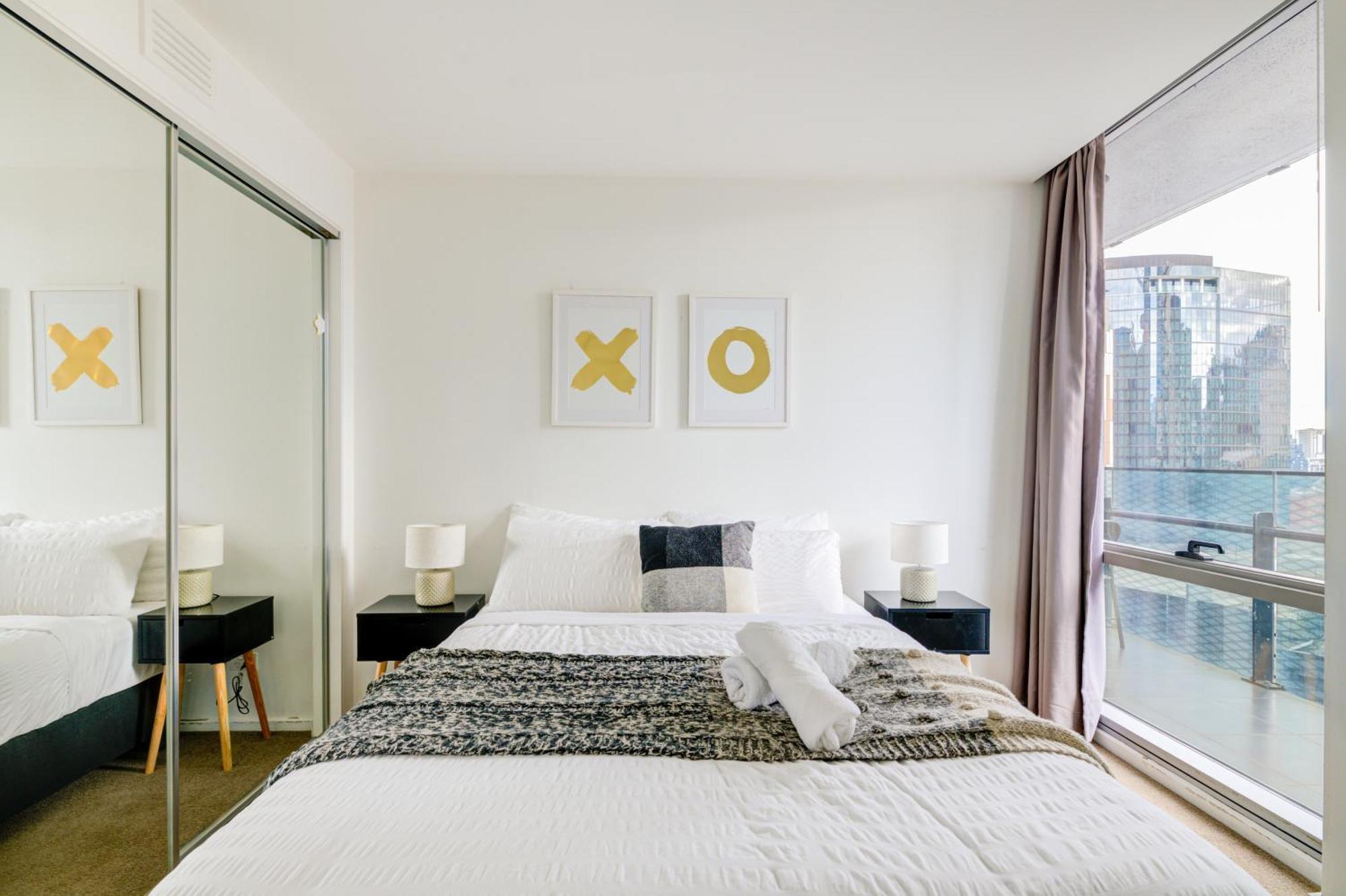 Mega Style Apartments Mainpoint Melbourne Quarto foto