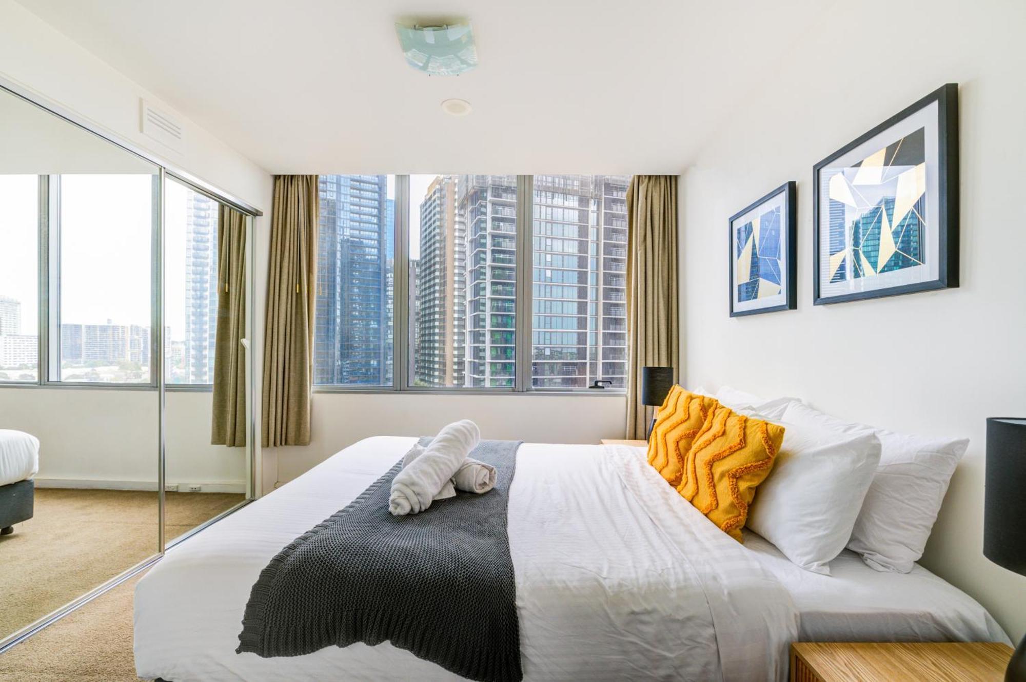 Mega Style Apartments Mainpoint Melbourne Quarto foto