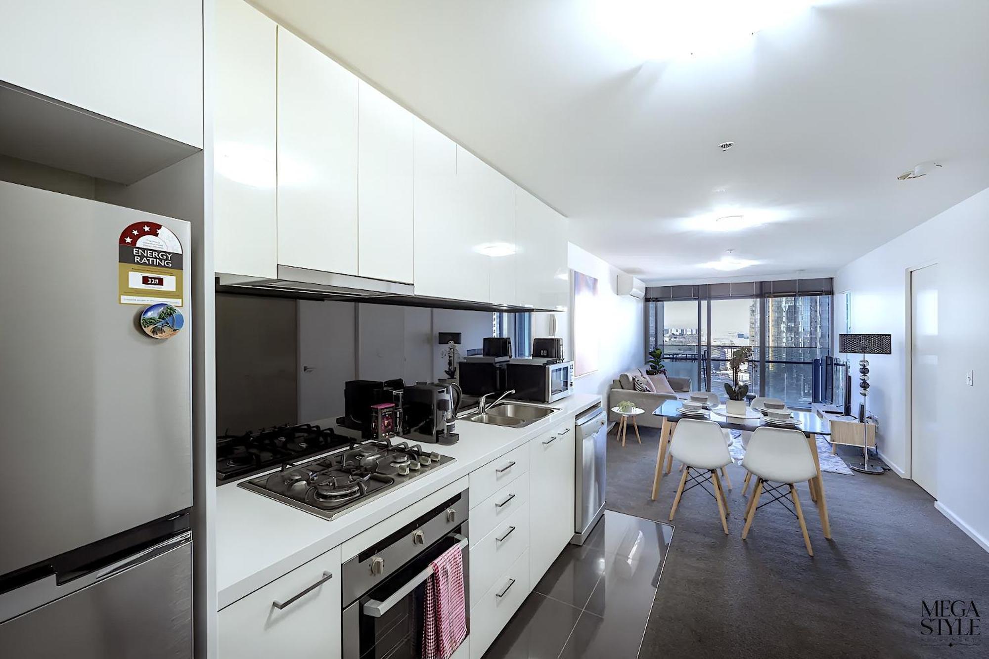 Mega Style Apartments Mainpoint Melbourne Quarto foto